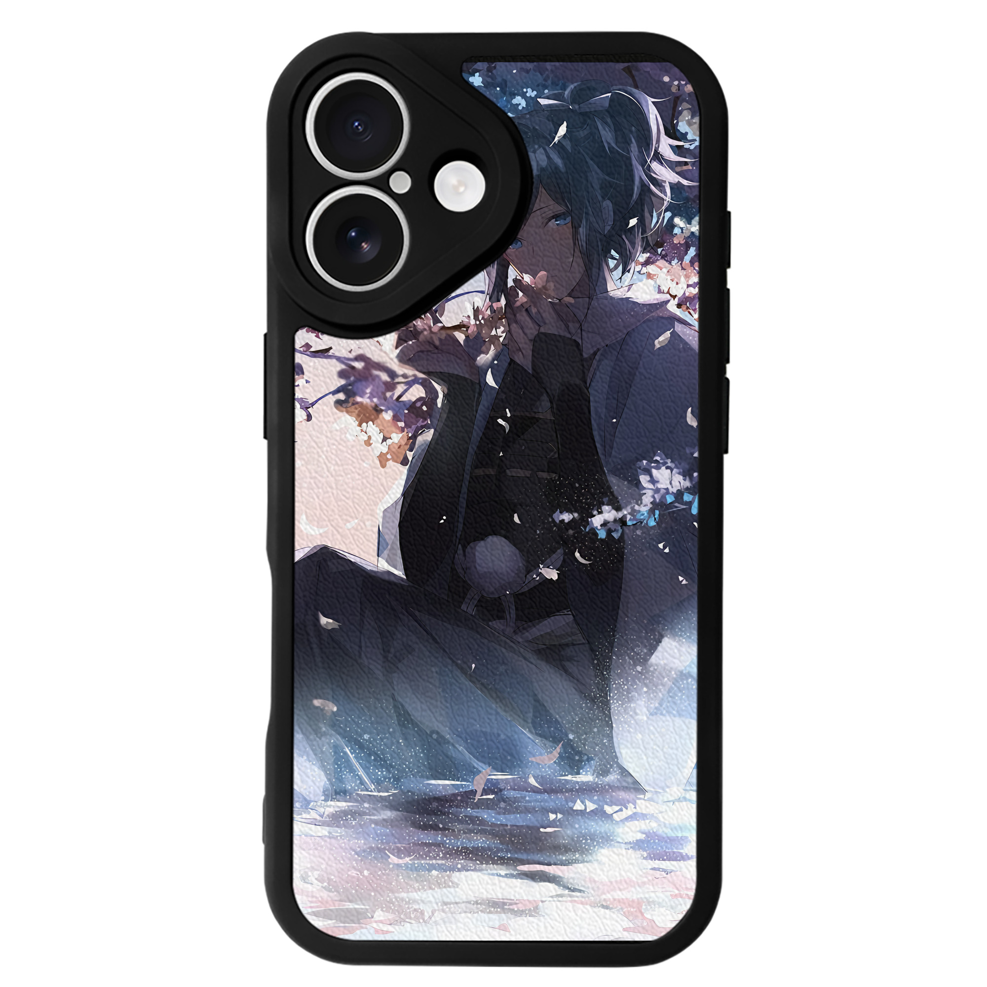 （画像用） 刀剣乱舞 Touken Ranbu 【iPhone 16シリーズ対応】シリコンスマホケース（レザー調） 材質：シリコン